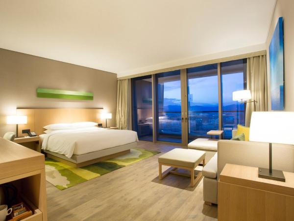 Hyatt Place Sanya City Center : photo 2 de la chambre chambre lit king-size spéciale avec canapé-lit