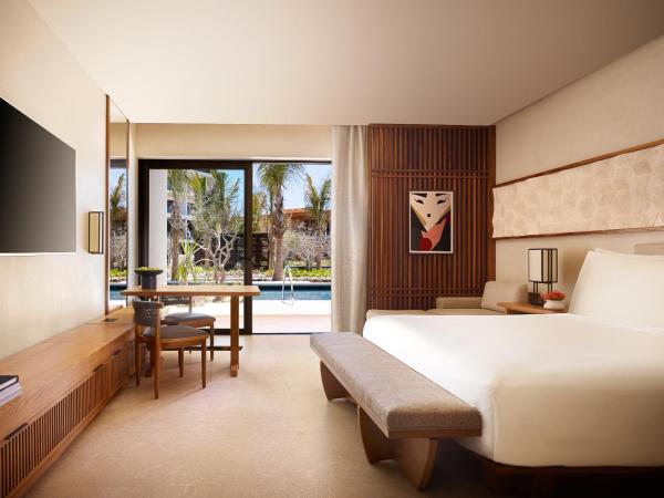 Nobu Hotel Los Cabos : photo 1 de la chambre hébergement lit king-size de luxe - accès direct à la piscine