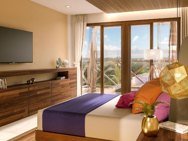 Hotel Beló Isla Mujeres - All Inclusive : photo 7 de la chambre suite deluxe lit king-size belo - réservée aux adultes