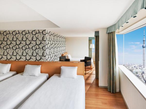 Tobu Hotel Levant Tokyo : photo 6 de la chambre chambre quadruple d’angle - non-fumeurs - vue sur tokyo skytree