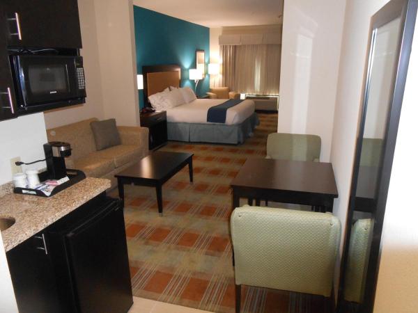 Holiday Inn Express & Suites Houston Northwest-Brookhollow, an IHG Hotel : photo 1 de la chambre suite lit king-size avec canapé-lit - non-fumeurs
