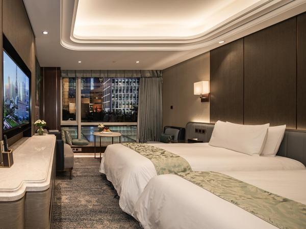 Oriental Riverside Bund View Hotel (Shanghai International Convention Center) : photo 1 de la chambre chambre lits jumeaux supérieure - vue sur jardin