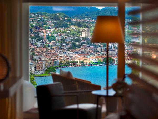 The View Lugano : photo 1 de la chambre suite junior classique - vue sur lac