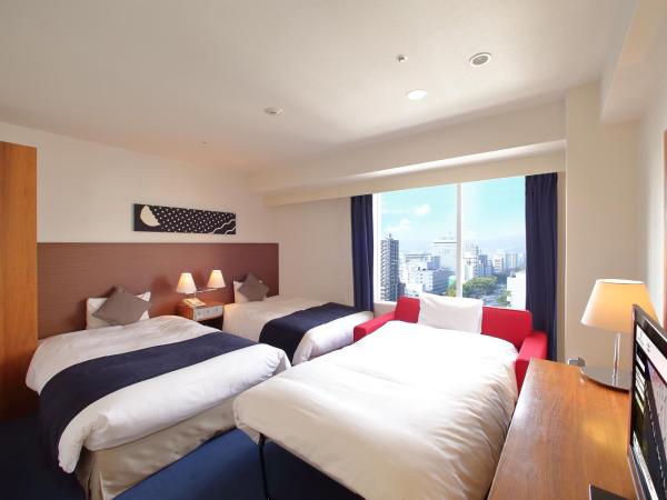 Oriental Hotel Hiroshima : photo 1 de la chambre 【triple】stylish twin room with extra bed (3 adults) 24㎡ - non smoking