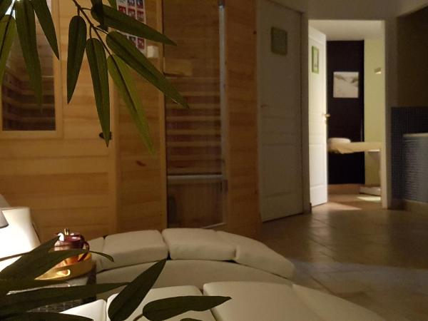 L'Escale Evel Er Gêr : photo 7 de la chambre chambre double avec vue sur la mer et le jardin