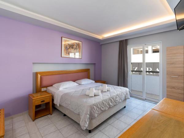 N E P center Hotel Rodos : photo 5 de la chambre chambre double ou lits jumeaux standard avec balcon