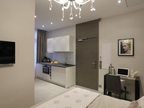 Roi de Sicile - Rivoli -- Luxury apartment hotel : photo 4 de la chambre studio deluxe