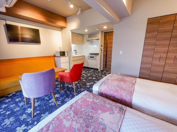 RESI STAY THE KYOTO : photo 2 de la chambre hébergement deluxe pour 5 personnes