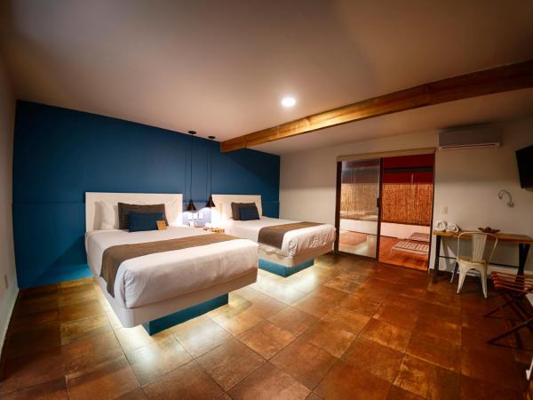 Casa De Sierra Azul : photo 7 de la chambre suite junior 2 lits doubles avec terrasse