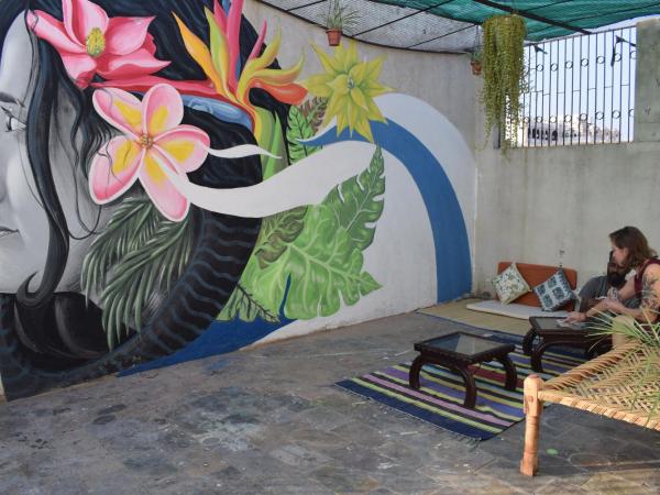 Horn Ok Please Hostel Jaipur : photo 4 de la chambre lit dans dortoir mixte de 10 lits