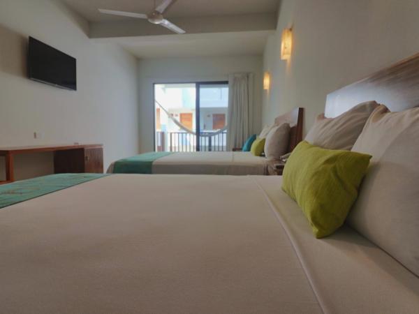 Punta Zicatela Hotel - Adults Only : photo 6 de la chambre chambre lits jumeaux avec balcon