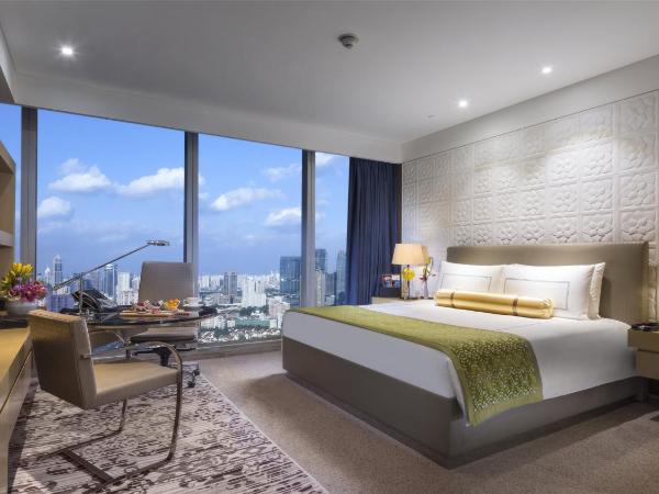 InterContinental Shanghai Jing' An, an IHG Hotel : photo 4 de la chambre chambre lit king-size classique