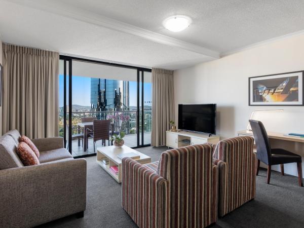 Oaks Brisbane River City Suites : photo 4 de la chambre appartement 2 chambres - vue sur rivière