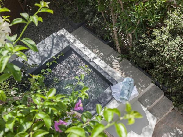 Belvedere Mykonos - Main Hotel - The Leading Hotels of the World : photo 1 de la chambre chambre standard avec jacuzzi - vue sur cour 