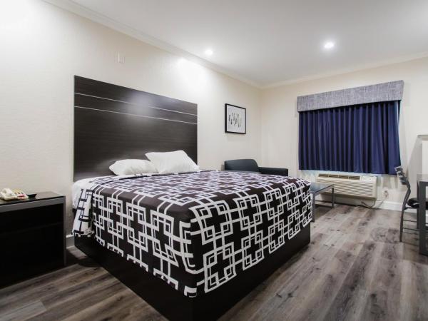 Palace Inn TX-249 : photo 10 de la chambre suite deluxe avec lit king-size