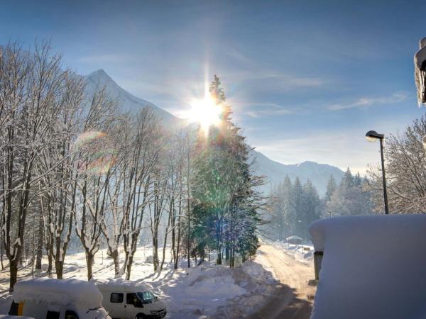 Vert Lodge Chamonix : photo 8 de la chambre chambre double ou lits jumeaux - vue sur montagnes