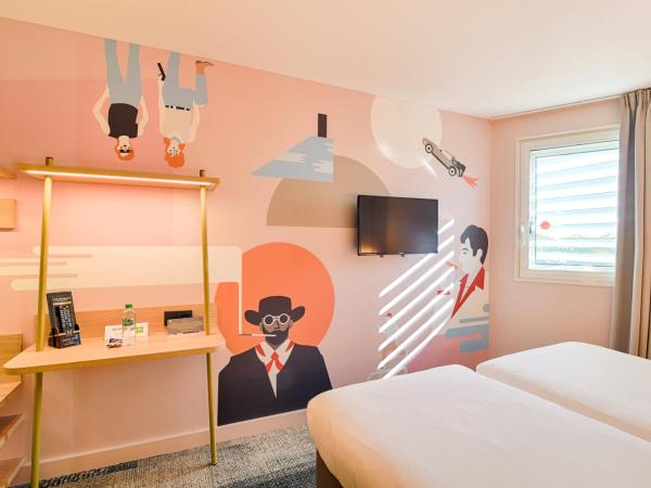 ibis Styles Lyon Centre Confluence : photo 10 de la chambre chambre lits jumeaux standard