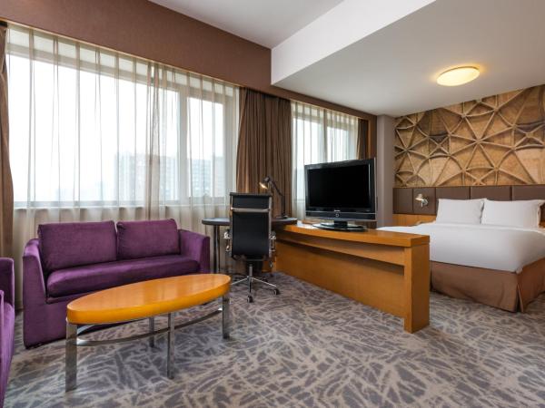 LeafIN Hotel Beijing Wangjing : photo 1 de la chambre chambre supérieure lit queen-size