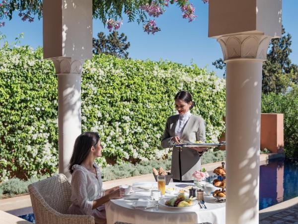 The Oberoi Marrakech : photo 7 de la chambre villa deluxe avec lit king size et piscine privée
