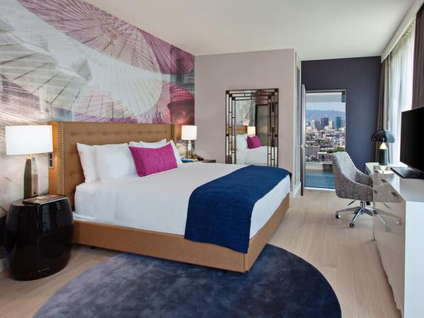 Hotel Indigo - Los Angeles Downtown, an IHG Hotel : photo 7 de la chambre suite junior lit king-size - vue sur ville