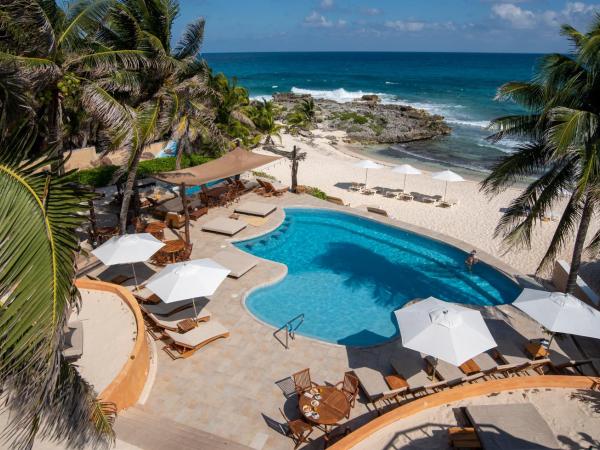 Hotel Playa La Media Luna : photo 4 de la chambre chambre lit king-size - vue sur océan