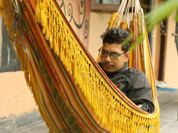 peace guesthouse cottage : photo 9 de la chambre chambre lits jumeaux Économique