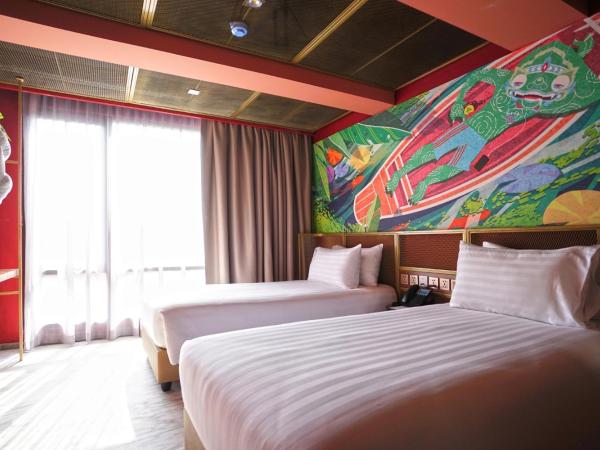 4 Monkeys Hotel : photo 2 de la chambre chambre lits jumeaux premier