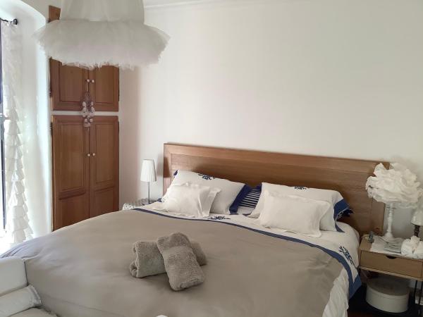 Les Grimaldines - Maison d'Hôtes : photo 8 de la chambre chambre double - vue sur piscine