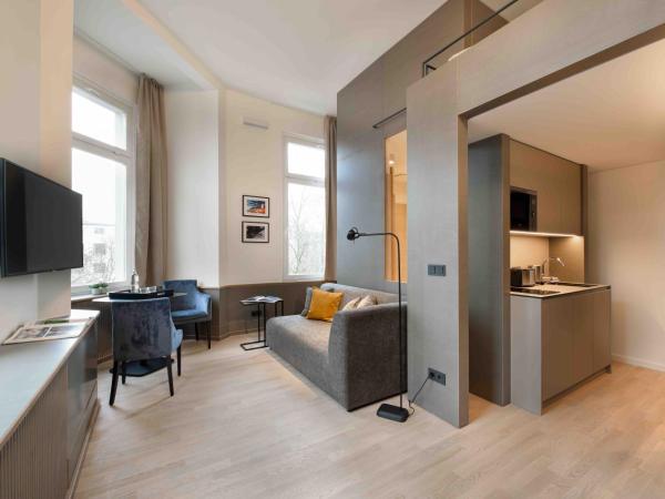 OBERDECK Studio Apartments - Adults only : photo 2 de la chambre appartement premium - en duplex