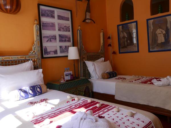Dar Sultan : photo 1 de la chambre chambre lits jumeaux kasbah