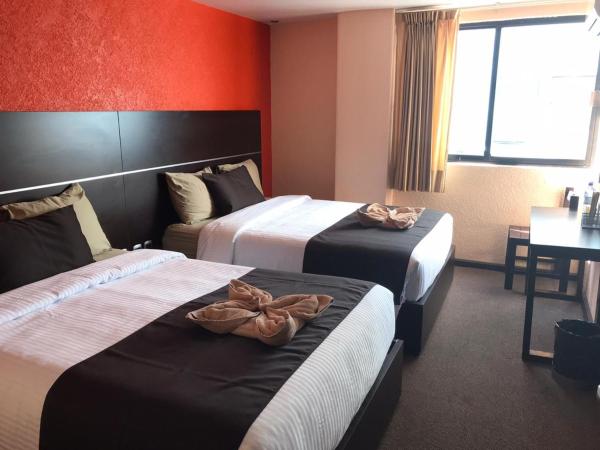 Oaxaca Inn Reforma : photo 4 de la chambre chambre double avec 2 lits doubles