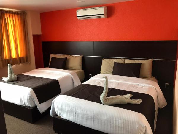 Oaxaca Inn Reforma : photo 2 de la chambre chambre double avec 2 lits doubles