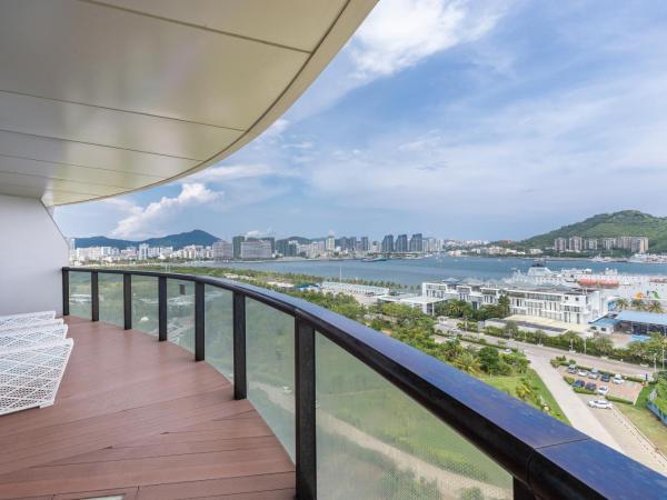 Sanya Phoenix Island Yuejia flat : photo 2 de la chambre studio - vue sur mer