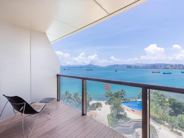 Sanya Phoenix Island Yuejia flat : photo 4 de la chambre studio - vue sur mer