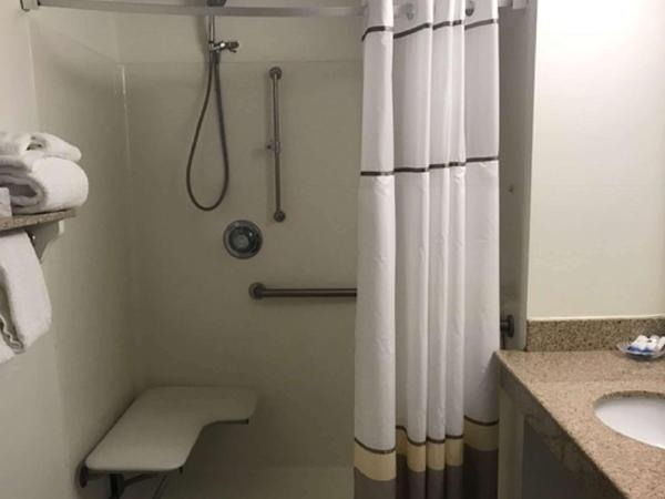 Ramada Plaza by Wyndham Virginia Beach Oceanfront : photo 6 de la chambre hébergement lit king-size personnes à mobilité réduite - 1er Étage - vue sur océan - non-fumeurs