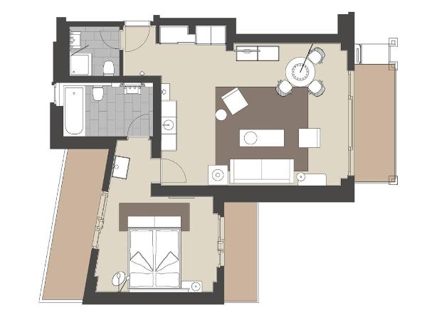 The Omnia : photo 9 de la chambre suite d'angle