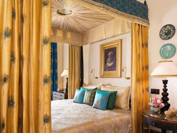 Rambagh Palace : photo 2 de la chambre grande suite présidentielle royale - vue sur jardin