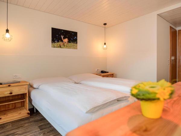 Jungfrau Lodge, Swiss Mountain Hotel : photo 8 de la chambre chambre double ou lits jumeaux avec balcon - vue sur montagne