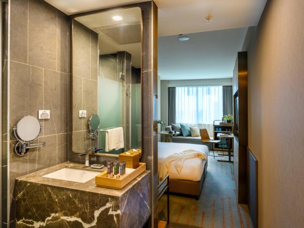 Novotel Melbourne Central : photo 4 de la chambre chambre lit king-size supérieure