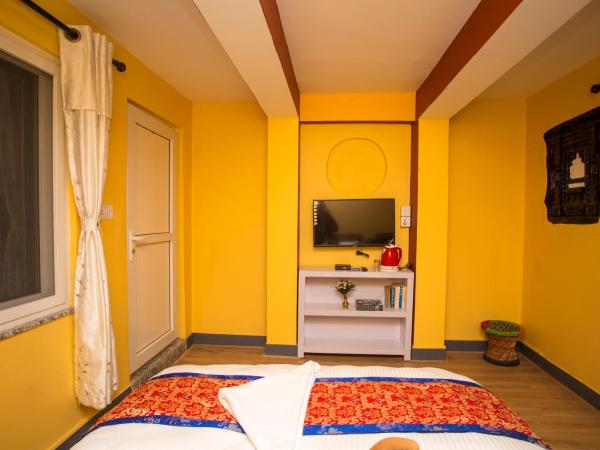 Blue Mountain Home Stay : photo 9 de la chambre chambre simple avec terrasse