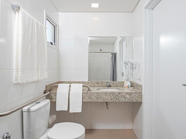 Slim Curitiba João Bettega by Slaviero Hotéis : photo 7 de la chambre chambre double - accessible aux personnes à mobilité réduite 