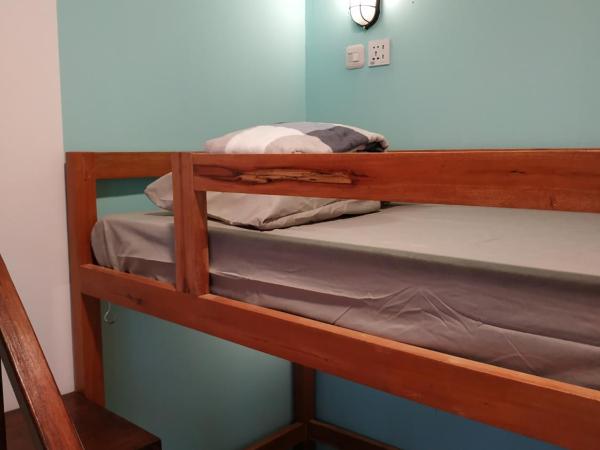 Wonderloft Hostel Jogja : photo 5 de la chambre chambre lits jumeaux standard avec vue sur jardin