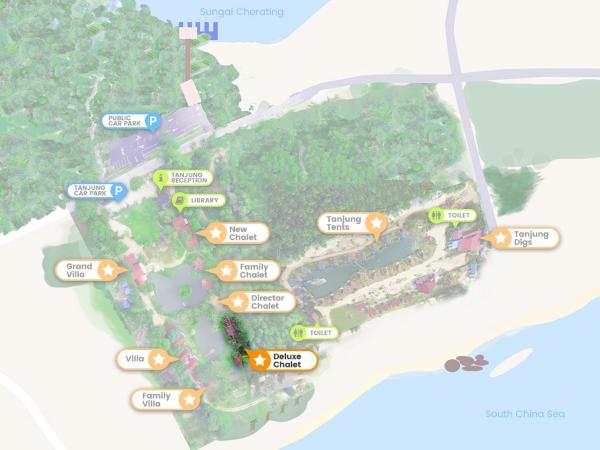 Tanjung Inn : photo 3 de la chambre chambre lit king-size deluxe