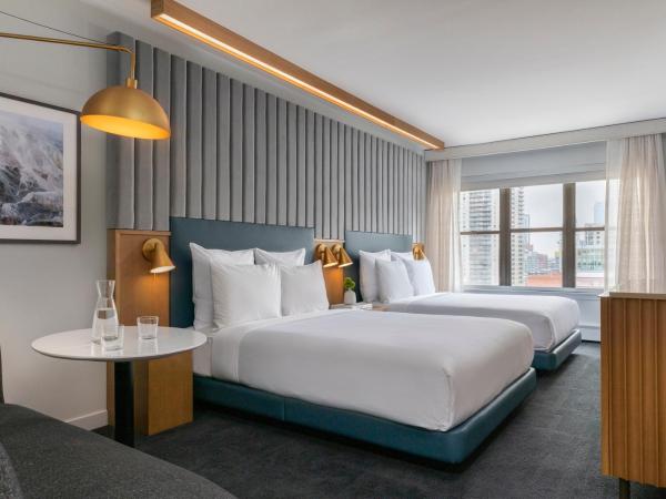 21c Museum Hotel Chicago : photo 4 de la chambre chambre deluxe avec 2 lits queen-size