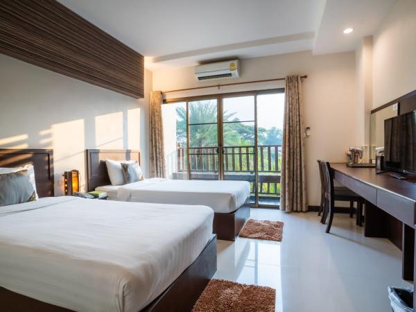 Kong Garden View Resort Chiang Rai : photo 5 de la chambre chambre lits jumeaux deluxe