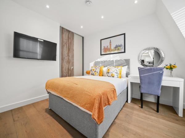 City Prime Apartments : photo 9 de la chambre luxury one-bedroom apartment with double bed