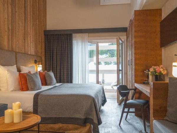 Ecrin Blanc Resort Courchevel - Aquapark : photo 2 de la chambre chambre cocoon supérieure avec accès au parc aquatique