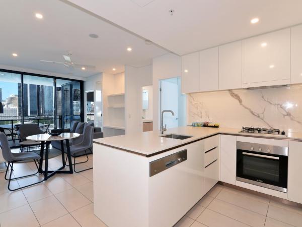 Hope Street Apartments by CLLIX : photo 4 de la chambre appartement 2 chambres et 2 salles de bains - vue sur ville