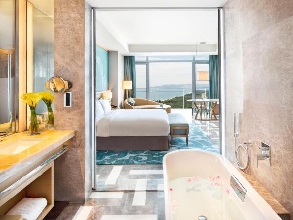Atlantis Sanya : photo 4 de la chambre imperial club deluxe ocean view king bed room (unlimited free entry to water park & lost chamber+imperial club benefits during the stay)