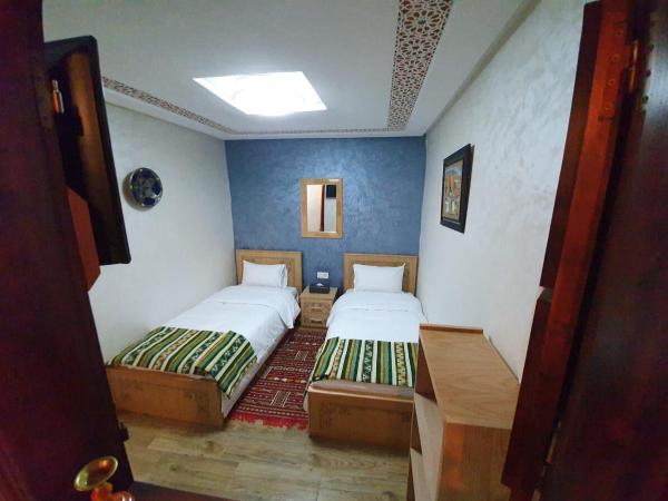 Riad Dar El Mesk : photo 4 de la chambre chambre lits jumeaux standard avec salle de bains commune